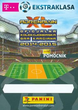 2014-15 Panini Adrenalyn XL T-Mobile Ekstraklasa #53 Maciej Malkowski Back
