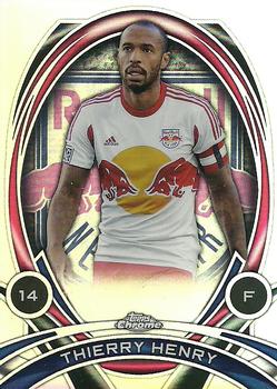 2014 Topps Chrome MLS - In Form #IF-TH Thierry Henry Front