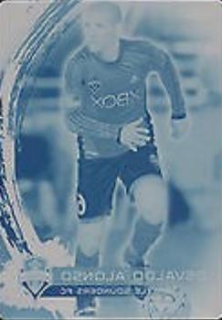 2014 Topps Chrome MLS - Printing Plates Cyan #76 Osvaldo Alonso Front