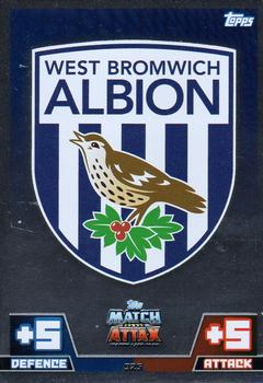 2014-15 Topps Match Attax Premier League #325 West Bromwich Albion Front