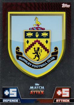 2014-15 Topps Match Attax Premier League #37 Burnley Front