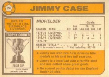 1978-79 Topps #24 Jimmy Case Back