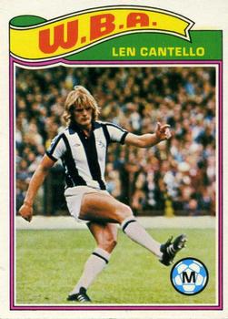 1978-79 Topps #63 Len Cantello Front
