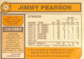 1978-79 Topps #72 Jim Pearson Back