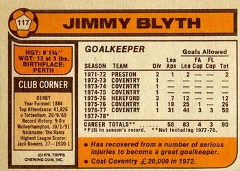 1978-79 Topps #117 Jim Blyth Back