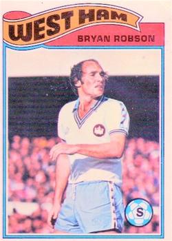 1978-79 Topps #165 Bryan Robson Front