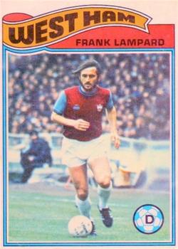 1978-79 Topps #315 Frank Lampard Front