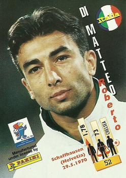1998 Panini World Cup #52 Roberto Di Matteo Back