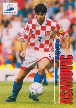 1998 Panini World Cup #42 Aljosa Asanovic Front