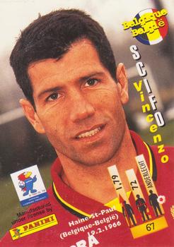 1998 Panini World Cup #67 Enzo Scifo Back