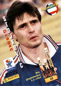 1998 Panini World Cup #68 Dragan Stojkovic Back