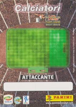 2014-15 Panini Adrenalyn XL Calciatori #58 Alejandro Rodriguez Back