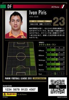 2013 Panini Football League (PFL01) #036 Ivan Piris Back