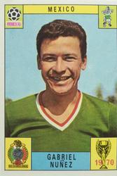 1970 Panini FIFA World Cup Mexico Stickers #NNO Gabriel Nunez Front