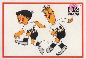 1974 Panini FIFA World Cup Munich Stickers #66 Tip & Tap Front