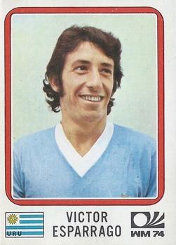 1974 Panini FIFA World Cup Munich Stickers #228 Victor Esparrago Front