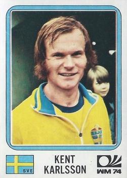 1974 Panini FIFA World Cup Munich Stickers #272 Kent Karlsson Front