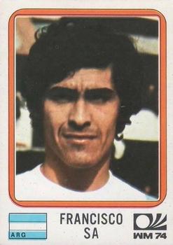 1974 Panini FIFA World Cup Munich Stickers #322 Francisco Sa Front