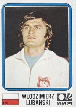 1974 Panini FIFA World Cup Munich Stickers #348 Wlodzimierz Lubanski Front