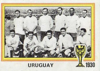 1978 Panini FIFA World Cup Argentina Stickers #4 Champions: Uruguay Front
