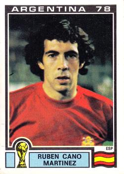 1978 Panini FIFA World Cup Argentina Stickers #221 Ruben Cano Martinez Front