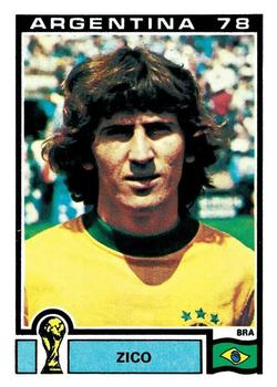 1978 Panini FIFA World Cup Argentina Stickers #254 Zico Front