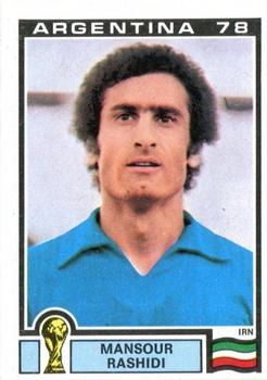 1978 Panini FIFA World Cup Argentina Stickers #279 Mansour Rashidi Front