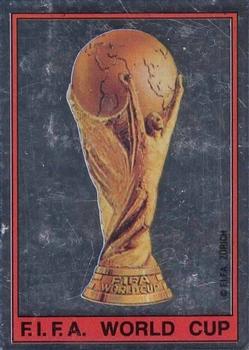 1982 Panini FIFA World Cup Spain Stickers #1 World Cup Trophy Front