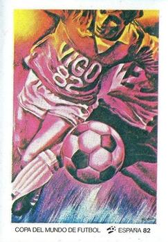 1982 Panini FIFA World Cup Spain Stickers #8 Vigo (poster) Front