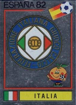 1982 Panini FIFA World Cup Spain Stickers #36 Italia (emblem) Front