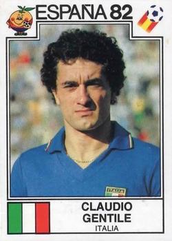 1982 Panini FIFA World Cup Spain Stickers #39 Claudio Gentile Front