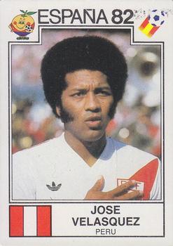 1982 Panini FIFA World Cup Spain Stickers #81 Jose Velasquez Front