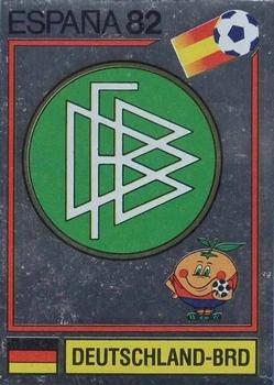 1982 Panini FIFA World Cup Spain Stickers #110 Deutschland-BRD (emblem) Front