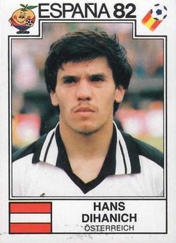 1982 Panini FIFA World Cup Spain Stickers #131 Hans Dihanich Front