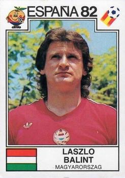 1982 Panini FIFA World Cup Spain Stickers #187 Laszlo Balint Front