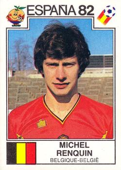 1982 Panini FIFA World Cup Spain Stickers #206 Michel Renquin Front