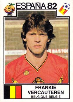 1982 Panini FIFA World Cup Spain Stickers #212 Frankie Vercauteren Front