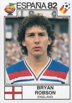 1982 Panini FIFA World Cup Spain Stickers #246 Bryan Robson Front