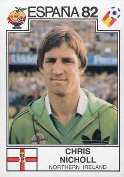 1982 Panini FIFA World Cup Spain Stickers #332 Chris Nicholl Front
