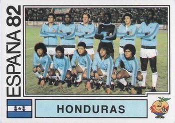 1982 Panini FIFA World Cup Spain Stickers #347 Honduras (team) Front