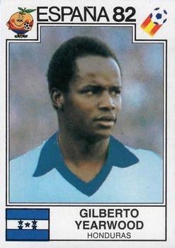 1982 Panini FIFA World Cup Spain Stickers #350 Gilberto Yearwood Front