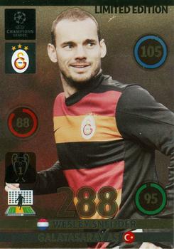 2014-15 Panini Adrenalyn XL UEFA Champions League - Limited Editions #GAL-SW Wesley Sneijder Front