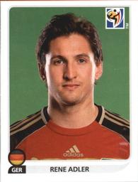 2010 Panini FIFA World Cup Stickers (Black Back) #260 Rene Adler Front