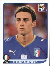 2010 Panini FIFA World Cup Stickers (Black Back) #423 Claudio Marchisio Front