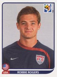 2010 Panini FIFA World Cup Stickers (Black Back) #215 Robbie Rogers Front