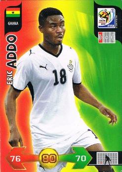 2010 Panini Adrenalyn XL World Cup (International Edition) #NNO Eric Addo Front