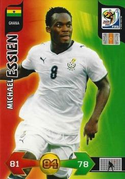 2010 Panini Adrenalyn XL World Cup (International Edition) #NNO Michael Essien Front