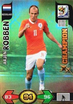 2010 Panini Adrenalyn XL World Cup (International Edition) #NNO Arjen Robben Front