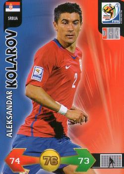 2010 Panini Adrenalyn XL World Cup (International Edition) #NNO Aleksandar Kolarov Front