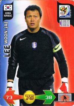 2010 Panini Adrenalyn XL World Cup (International Edition) #NNO Lee Woon-Jae Front